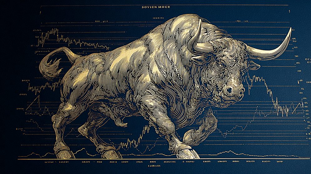 Illustration: A massive deep blue cash cow blocking the doorway.