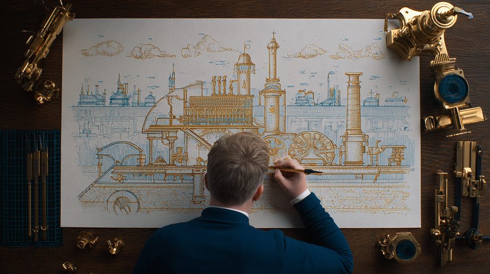 Illustration: A master builder deliberately dismantling a perfect structure.