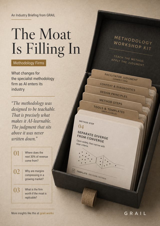 GRAIL CEO briefing cover for Specialist Methodology Firms.